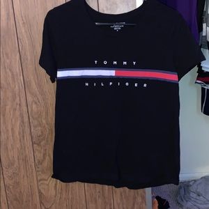 Black Tommy Hilfiger shirt